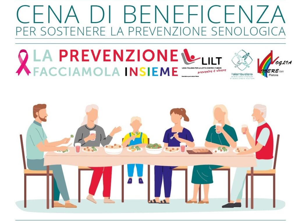 CENA DI BENEFICENZA A SOSTEGNO DELLA PREVENZIONE SENOLOGICA